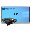 Интерактивная панель 86" (встроенный ПК Win10, Intel i5) - «globural.ru» - Енисейск