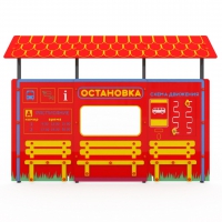 Учебно-игровой макет "Остановка" мобильный - «globural.ru» - Енисейск