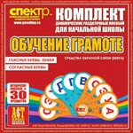Комплект динамических раздаточных пособий - Обучение грамоте (веера). Гласные буквы, знаки, согласные буквы. - «globural.ru» - Енисейск