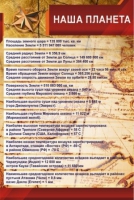 Стенд "Наша планета" - «globural.ru» - Енисейск