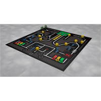 Соревновательное поле с элементами MakeX Stater Arenas Kit - «globural.ru» - Енисейск