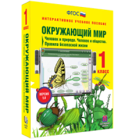 Окружающий мир 1 класс. Человек и природа. Человек и общество. Правила безопасной жизни - «globural.ru» - Енисейск