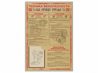 Стенд-уголок "Техника безопасности на уроках труда" - «globural.ru» - Енисейск
