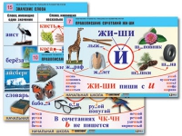 Комплект таблиц для начальной школы "Обучение грамоте. Письмо и развитие речи" - «globural.ru» - Енисейск