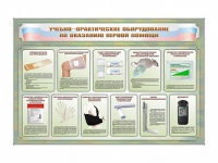 Стенды "Учебно-практическое оборудование по оказанию первой помощи" - «globural.ru» - Енисейск