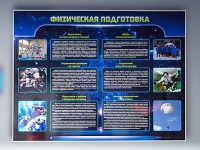 Стенд "Физическая подготовка" (вариант 2) - «globural.ru» - Енисейск