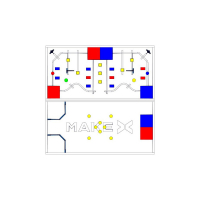 Соревновательное поле с элементами MakeX 2019 City Guardian Arena Expansion Kit for Blue Planet - «globural.ru» - Енисейск