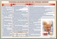 Стенд-уголок "Техника безопасности на уроках химии" - «globural.ru» - Енисейск