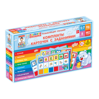 Развивающий тренажёр "Разноцветные окошки" 5-7 лет. Дополнительный набор карточек к базовому комплекту - «globural.ru» - Енисейск