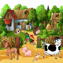 Свето-звуковая панель "Ферма" - «globural.ru» - Енисейск