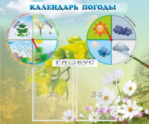 Стенд "Календарь погоды" - «globural.ru» - Енисейск