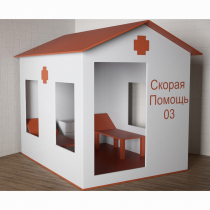Игровой домик «Скорая помощь» - «globural.ru» - Енисейск