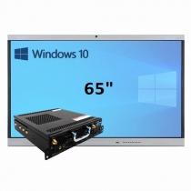 Интерактивная панель 65" (встроенный ПК Win10, Intel i5) - «globural.ru» - Енисейск