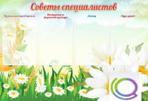 Стенд "Советы специалистов" - «globural.ru» - Енисейск