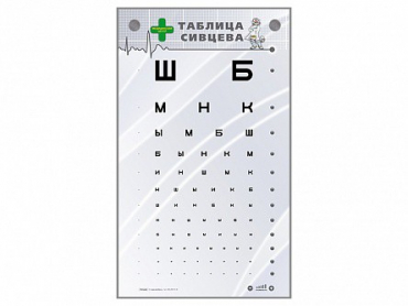 Интерактивный стенд "Таблица Сивцева" - «globural.ru» - Енисейск